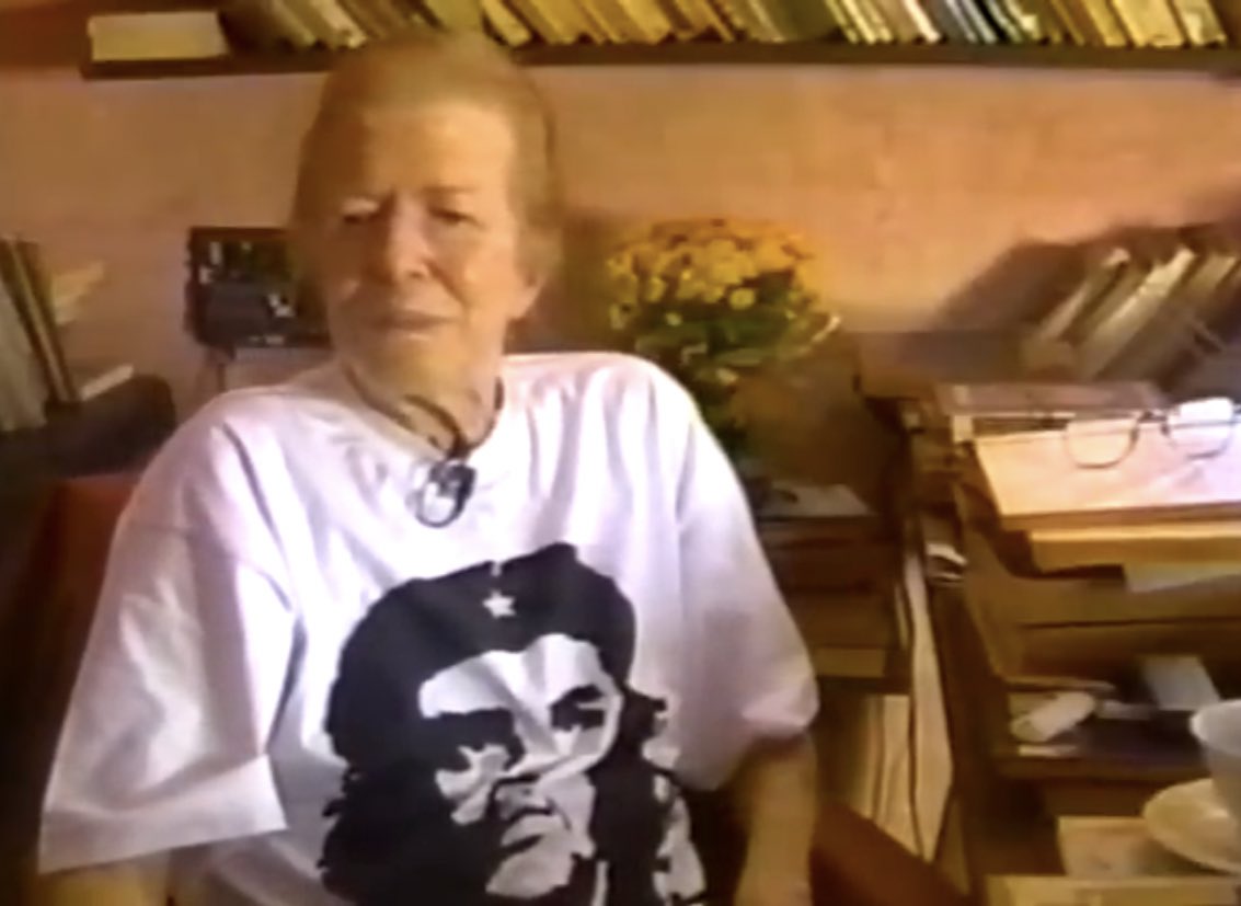 hilda vestindo che guevara