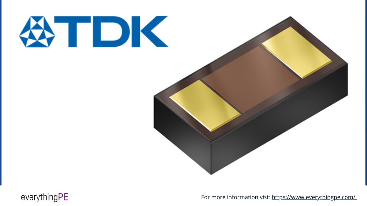 everything_PE_'s tweet image. TDK expands its ultra-low clamping voltage TVS diode

Learn more: ow.ly/WtYb50WJ3bL

#powerelectronics #powerdiode #tvsdiode #electroniccomponents #protection #tdkcorporation