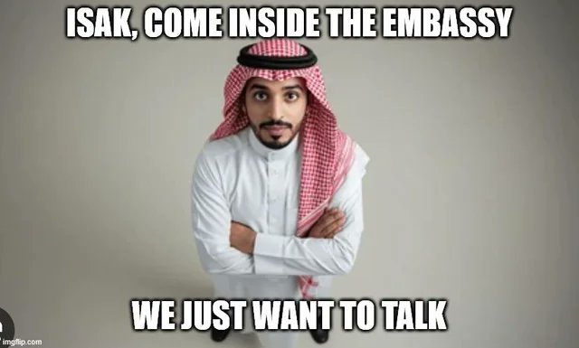 Saudis be like