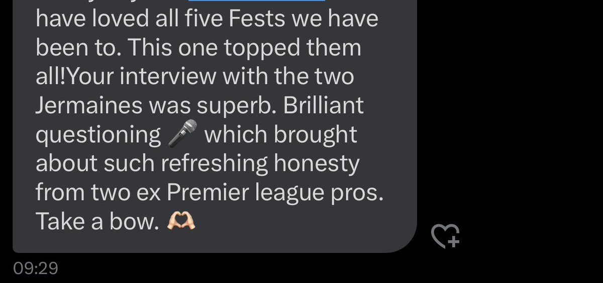Blown away by the messages telling us this was the best FEST yet ❤️