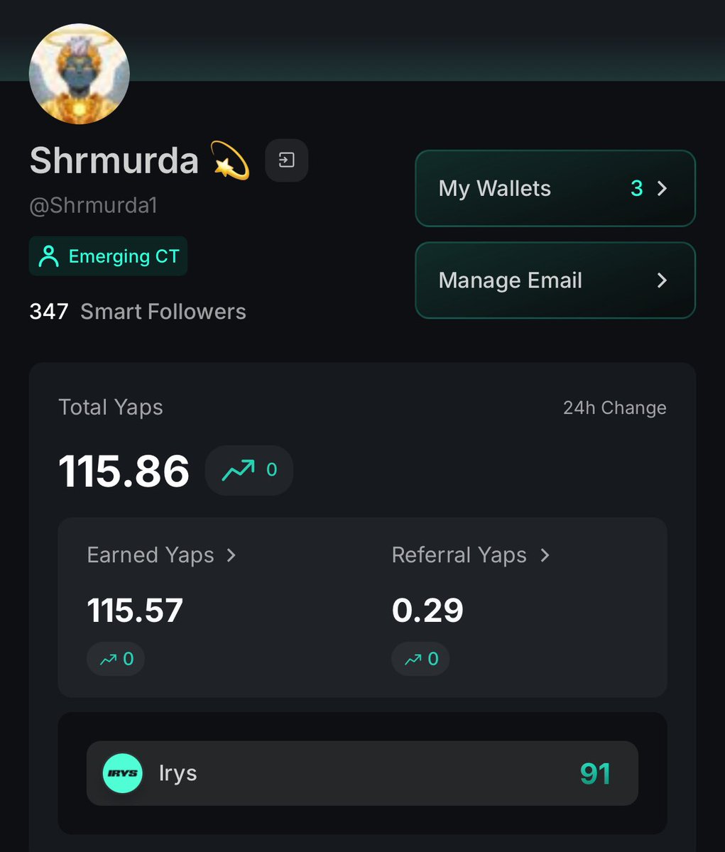 Wow!

I’m ranked 91st on irys leaderboard rn.                                                                                                                                                                                                                                

I chose