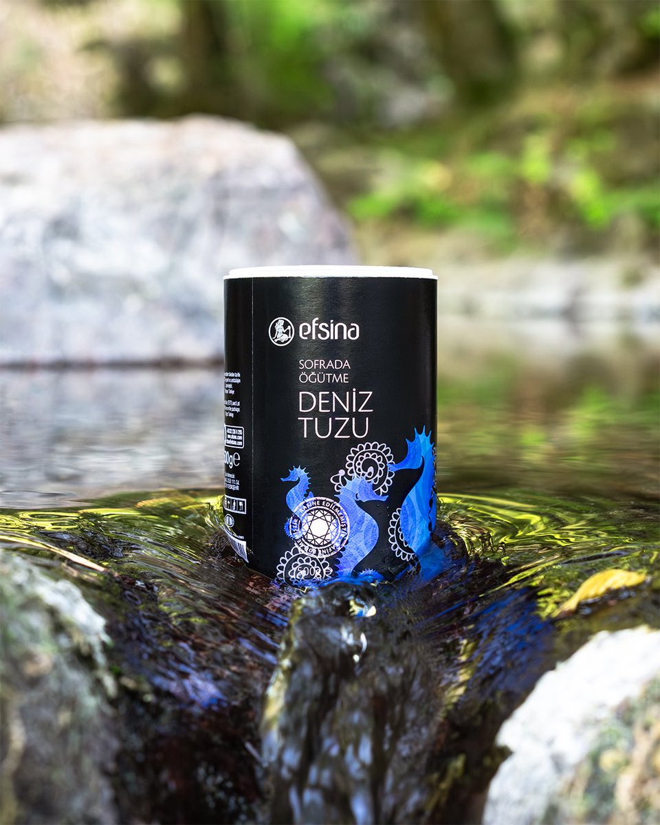 Denizin saflığını sofranıza taşıyoruz. 🌊

Efsina Sofrada Öğütme Deniz Tuzu, rafine edilmemiş yapısı ve zengin mineral içeriğiyle yemeklerinize doğal bir dokunuş katar.

Her tanesi, denizin hediyesi… 🧂✨

🌐 efsina.com