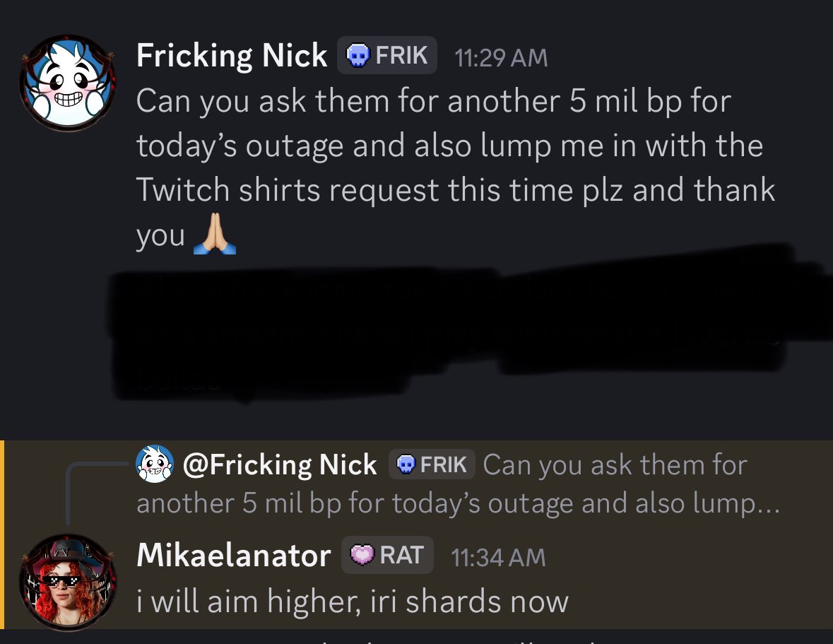 Fricking Nick tweet media