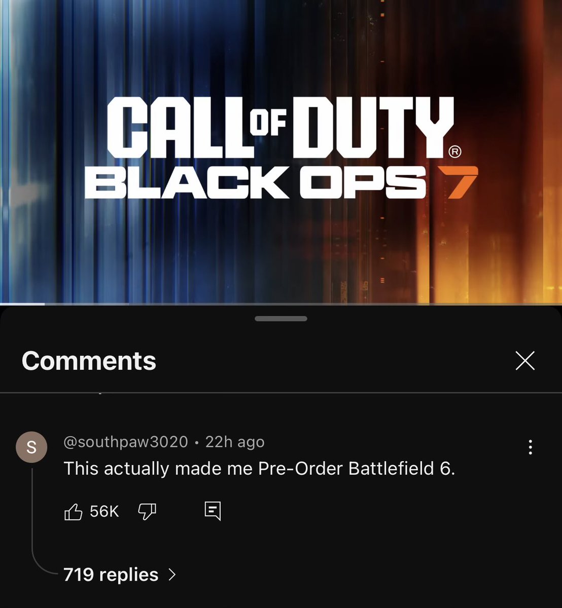 I think the biggest issue with COD’s marketing now, is they are just all bark and no bite… even casuals know it now.

“BIGGEST INNOVATION, VERY CREATIVE, MOST ADVANCED…”

Bro we aren’t investors. Just shadow drop the beta and let us decide for ourselves.

We’ve all been burned