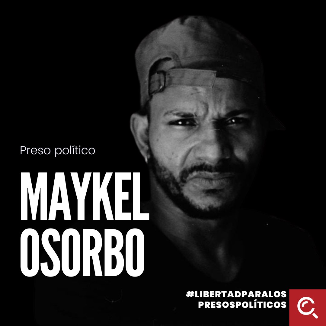 🚨 #AlertaCubalex | El preso político Maykel Castillo “Osorbo” fue trasladado a otro penal en #PinarDelRío, donde permanece incomunicado tras ser víctima de una agresión instigada por un oficial.

Según denunció la activista Anamely Ramos, el sábado 16 de agosto un preso común lo