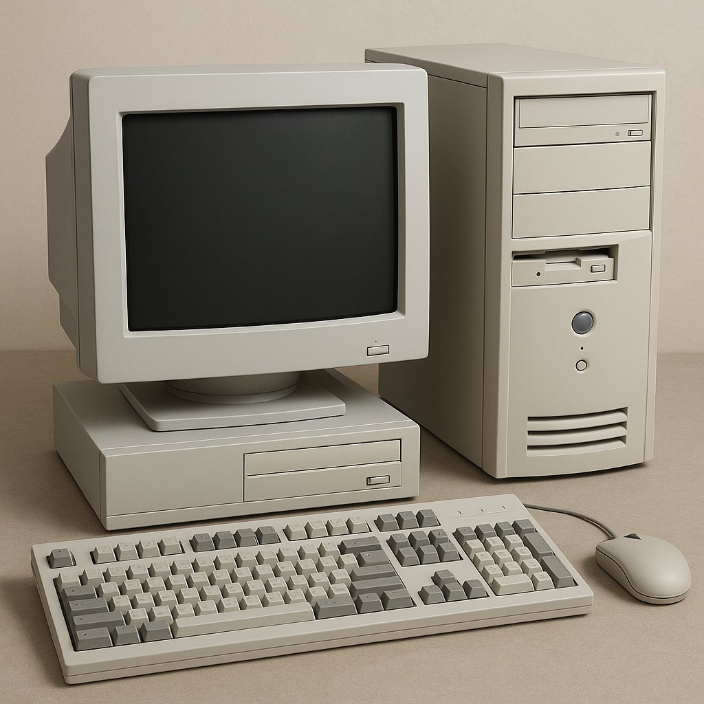 Stepping into the 2000s era of computing when beige towers, CRT ...