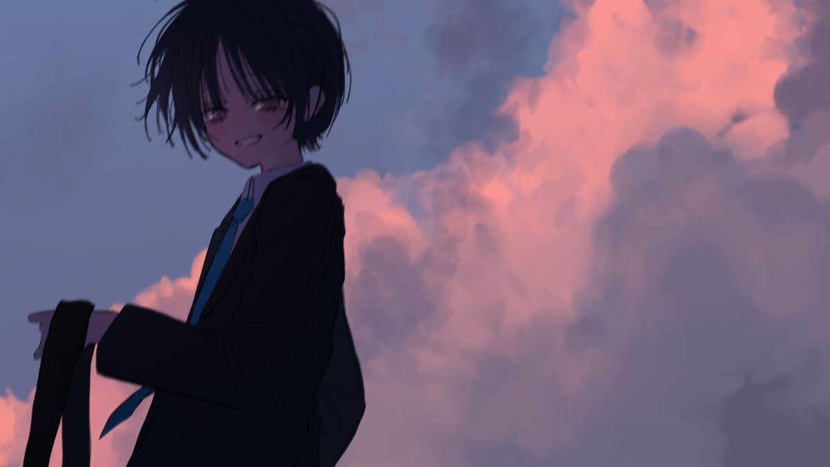やっぱり自分の描いた雲が好きだ