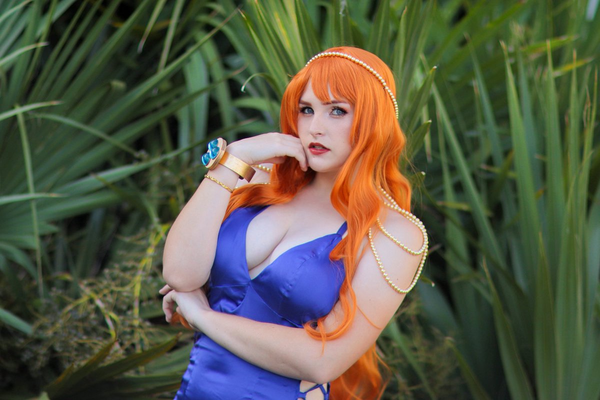 Mirkomie's tweet photo. Thanks for all the love on my nami cosplays! Here’s one of my fav shots from the zou photoshoot I did 🙂‍↕️ #onepiece https://t.co/QsREGVcjMm