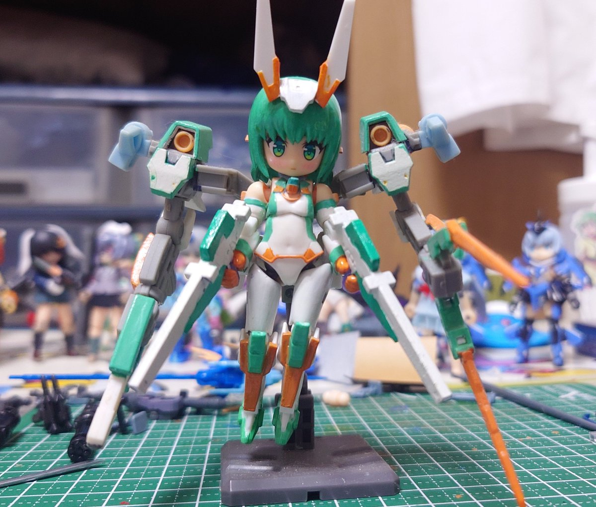 AKKZTabineko's tweet photo. シルフィー色のFAガール御三家がようやっと揃ったね✨️

ちなみにご紹介漏れがありますが
バジルちゃんには専用カラーのアプリがちゃんとあります https://t.co/fuWnvqsQgR