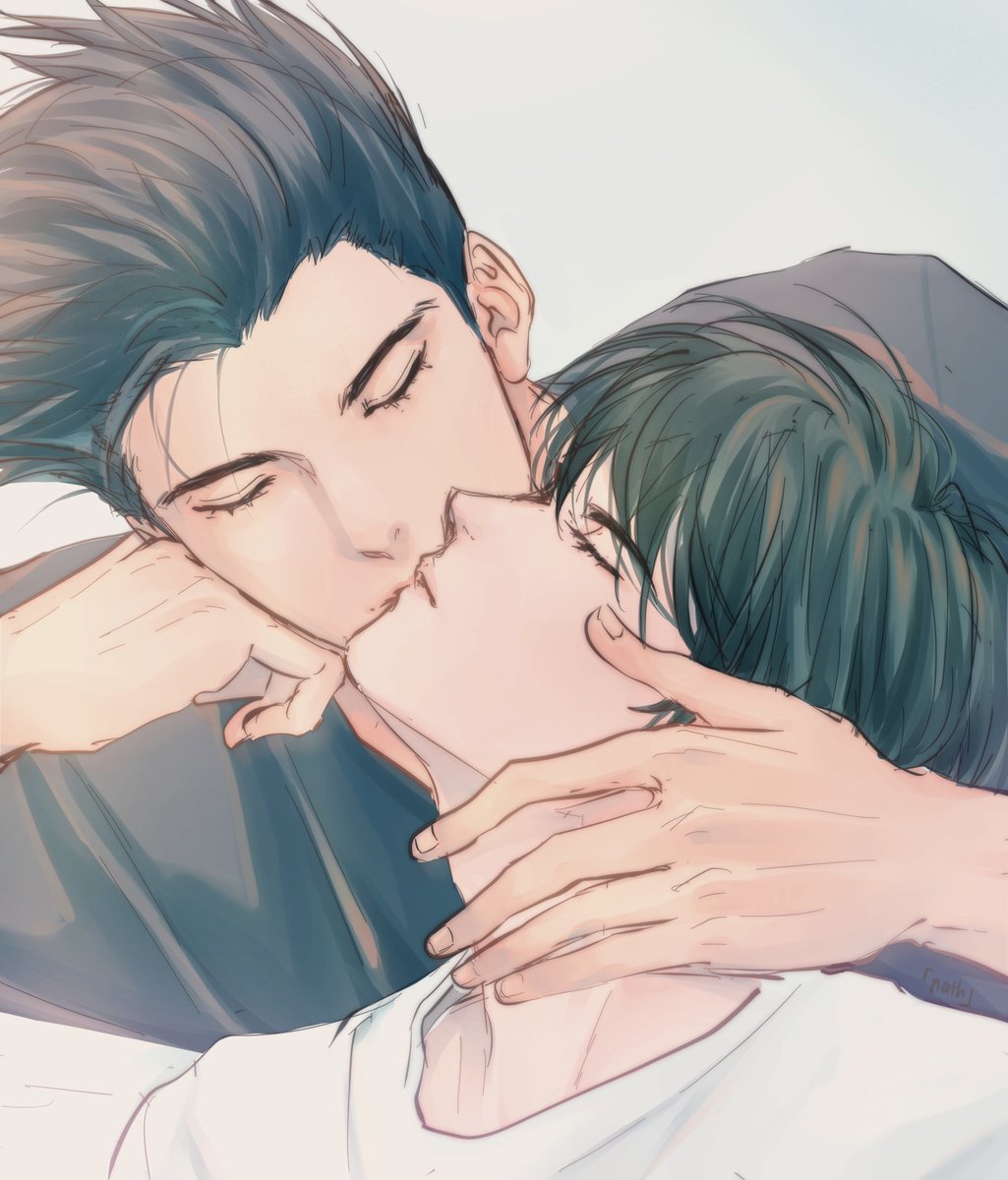 kissies for his kitty

#仙流