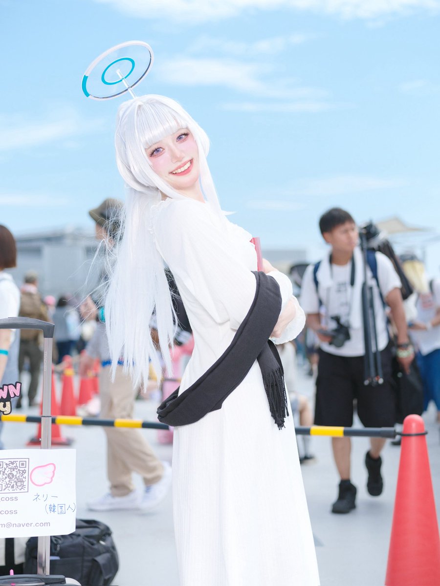 Nellyさん
<a href="/nelly_coss/">Nelly ネリー 耐莉</a>

ブルーアーカイブ　ノア
コミケ1日目で撮影させていただきました！
ありがとうございました！

#C106 #C106_cosplay #C106コスプレ