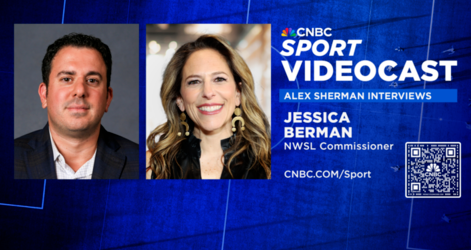 Yes, yes, my newsletter kickoff will be about ESPN's big launch tomorrow ...

But the CNBC Sport videocast guest is ....