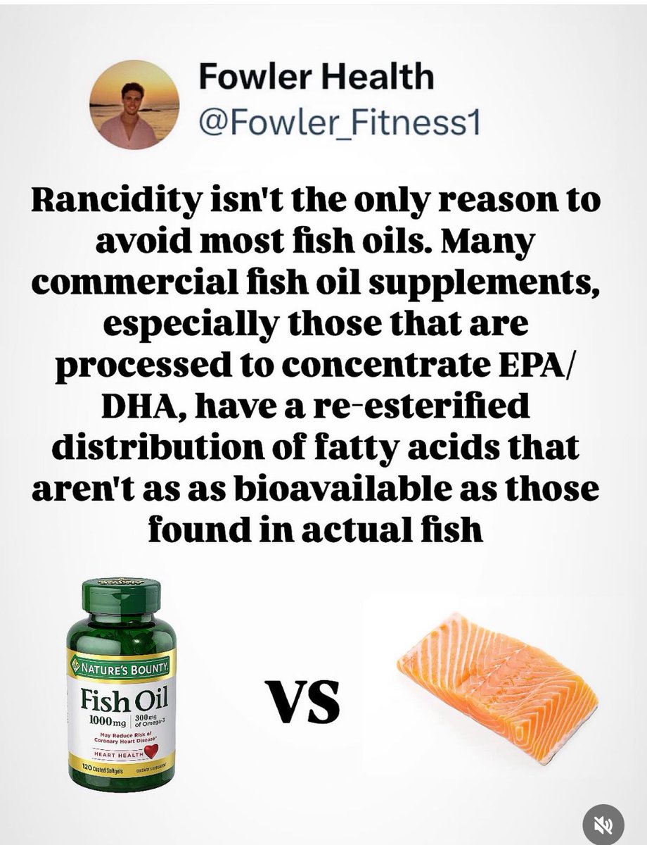Fowler_Fitness1's tweet image. More on this — Most of the fats we eat, including those in fish, are called triglycerides. Think of a triglyceride as a three-legged stool: the ‘seat’ is a molecule called glycerol, and each leg is a fatty acid. These legs can be different types of fatty acids (like EPA or DHA)