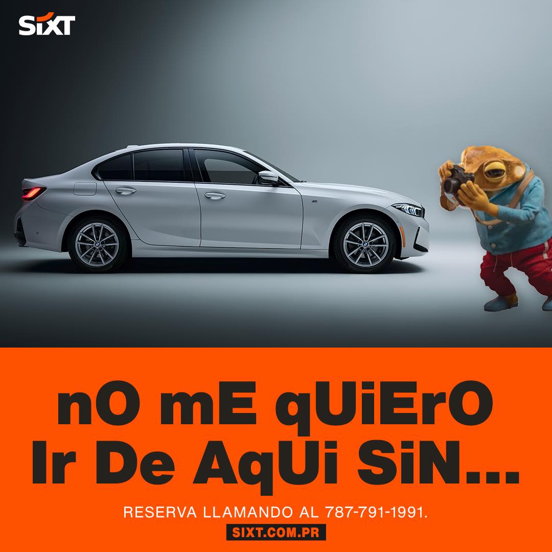 DescubreTuIsla's tweet image. ¡Sixt Rent a Car! @SixtPuertoRico #sixtpr #sixt #carrental #alquilerdeautos #reservation #puertorico #travel #vacation#roadtrip #shuttle #airport #DescubreTuIsla #RentadeAuto