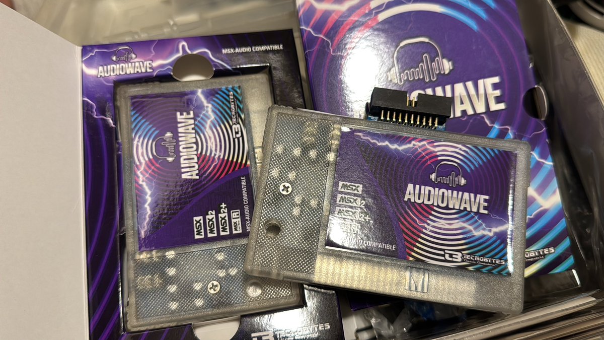 aki_msx's tweet photo. これやろ?
もう作ってないんかな?
去年の8月あった筈やねんけどね
#MSX
#AudioWave
https://t.co/Aequ8C6WKS https://t.co/AHuwAub3v3