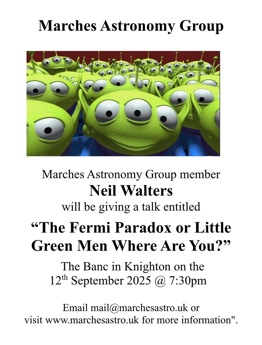 A date for your diaries.