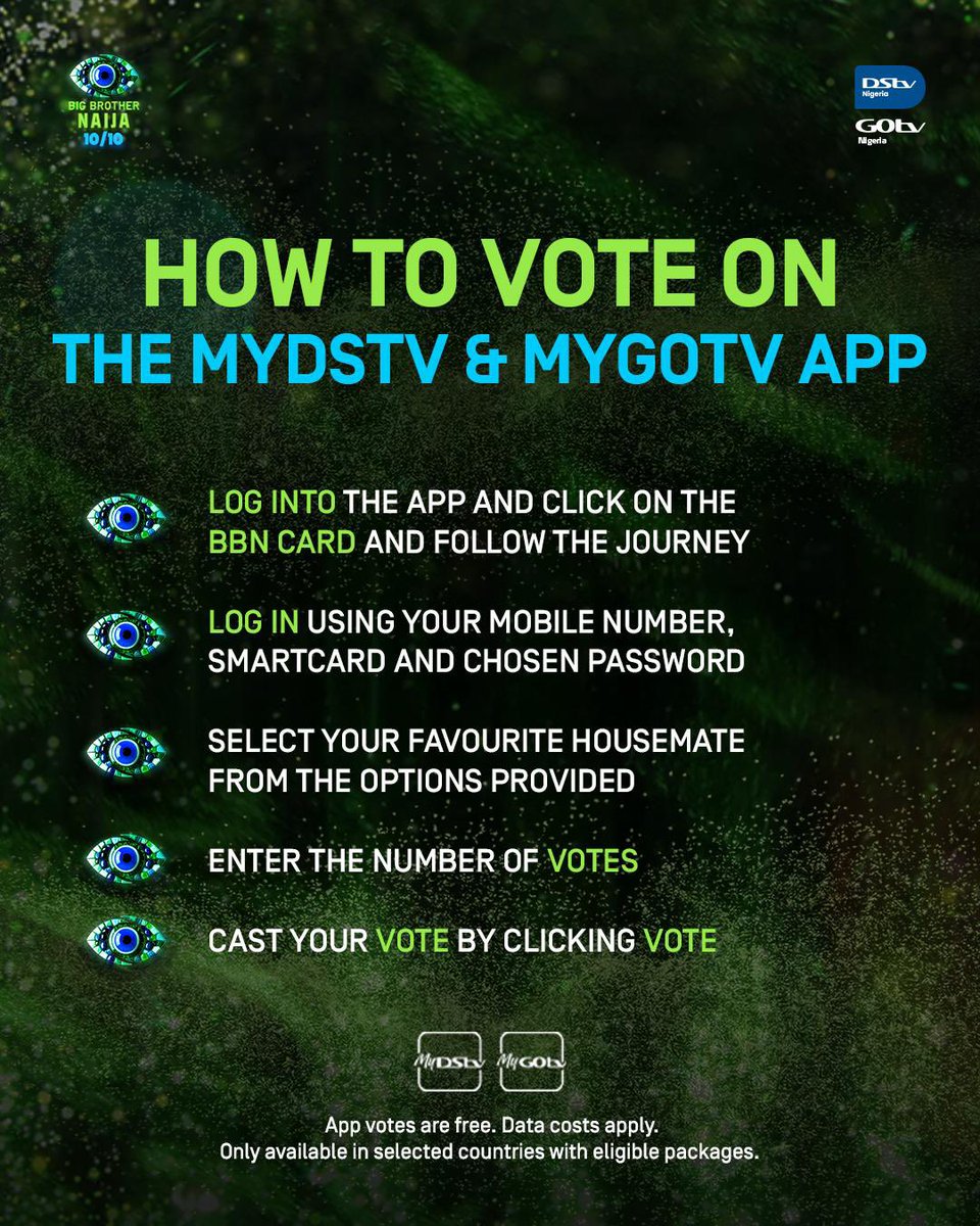 djgigijasmine's tweet photo. How to Vote for Gigi Jasmine 
Step 1: Open the official voting portal/app.
Step 2: Select Gigi Jasmine.
Step 3: Confirm &amp; share this post.
Repeat daily. Your vote = her stay.
#VoteGigiJasmine
#BBNaija https://t.co/y7iWiGwIDv