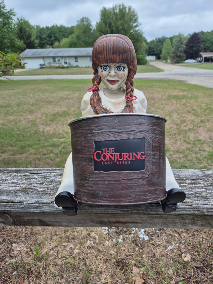 New popcorn bucket have arrived at some movie theaters. 
Look for these buckets at smaller, independent theaters.