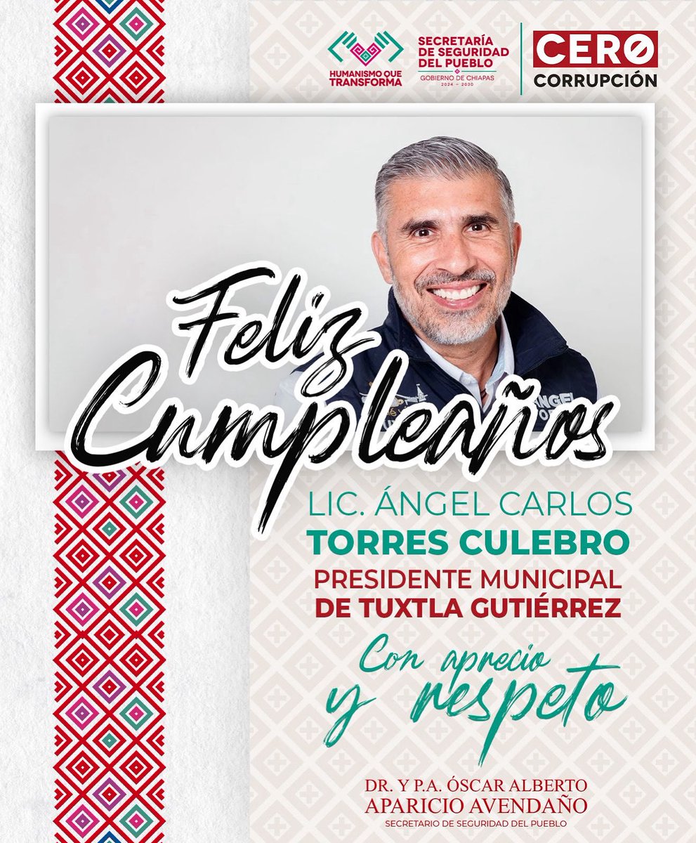 ¡Feliz cumpleaños presidente!