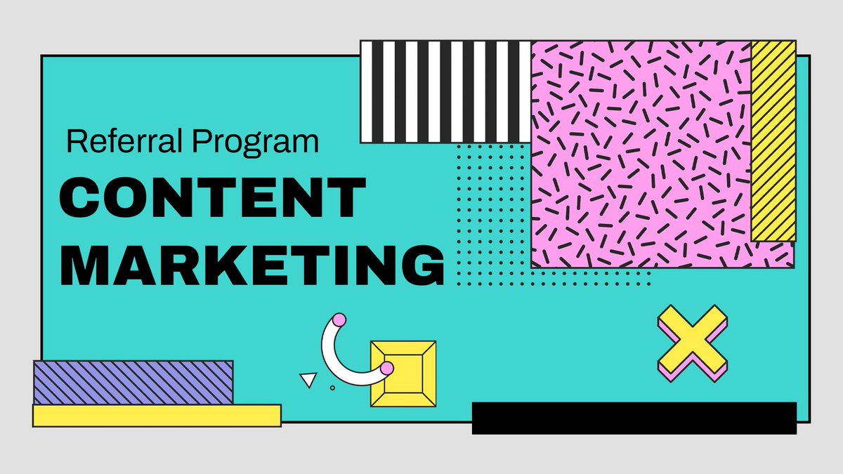 A referral program without promotion = silence.
Referral Content Marketing fixes this.
Learn how to make your referral program impossible to ignore: 

viral-loops.com/blog/referral-… 

#ReferralMarketing #ContentMarketing