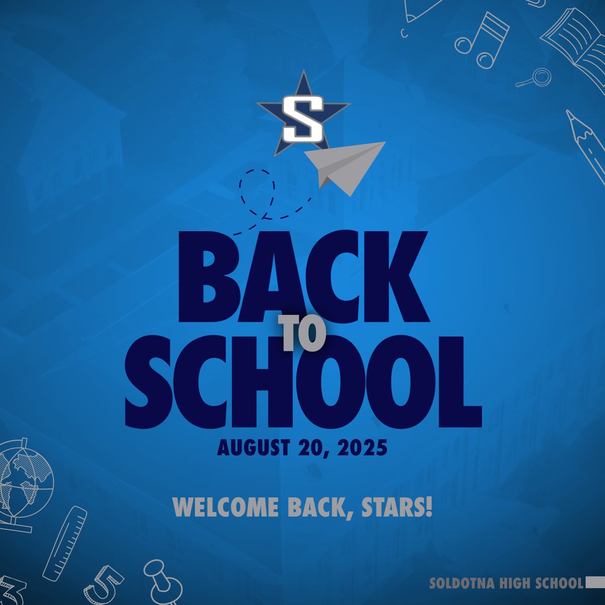 Welcome back, Stars! Hope everyone has a great first day of school!