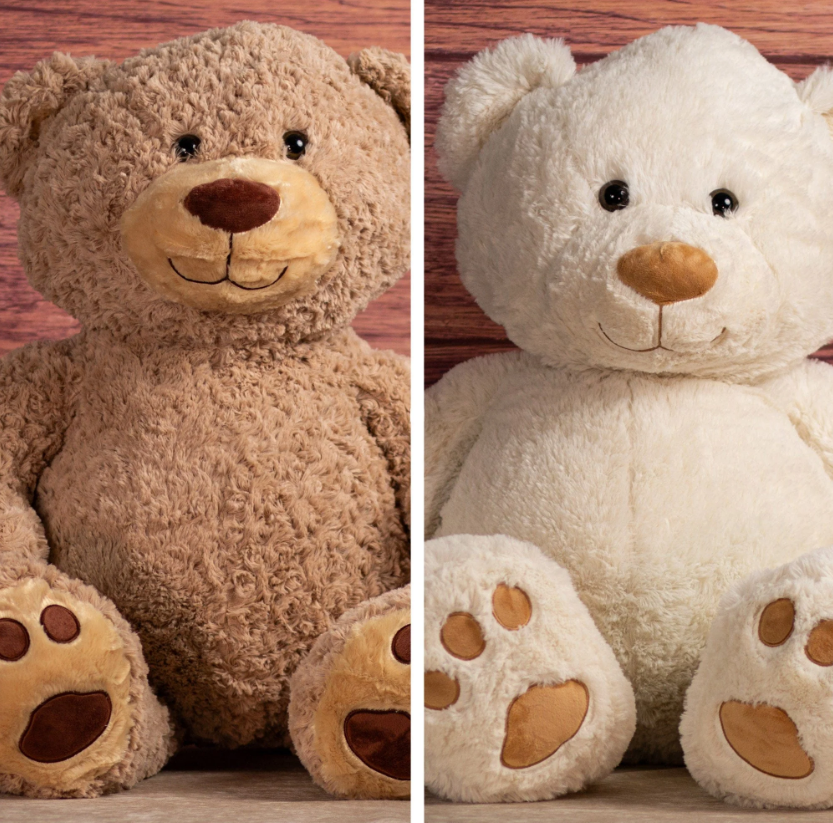 plushinarush's tweet photo. Our 37" Large Bears are the perfect cuddle pair! You can't beat a BIG teddy!

#plushinarush #teddybear #stuffedanimal #plush #gift https://t.co/qPfSw8Qe4s