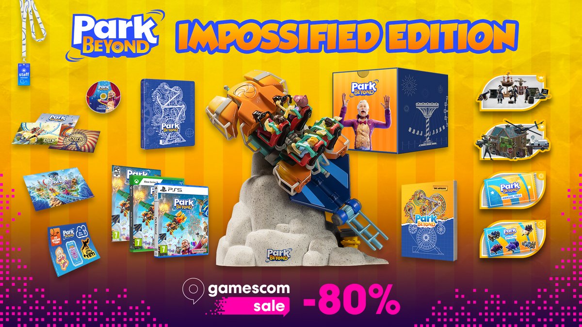 BandaiNamcoDE's tweet image. Feiere die #gamescom2025 mit uns – sichere dir bis zum 3. September bis zu 90 % Rabatt in unserem Store! 

➡️bnent.eu/GC-AllDeals

#BandaiNamco #Videospiele #Gaming #Videogames #gamescom