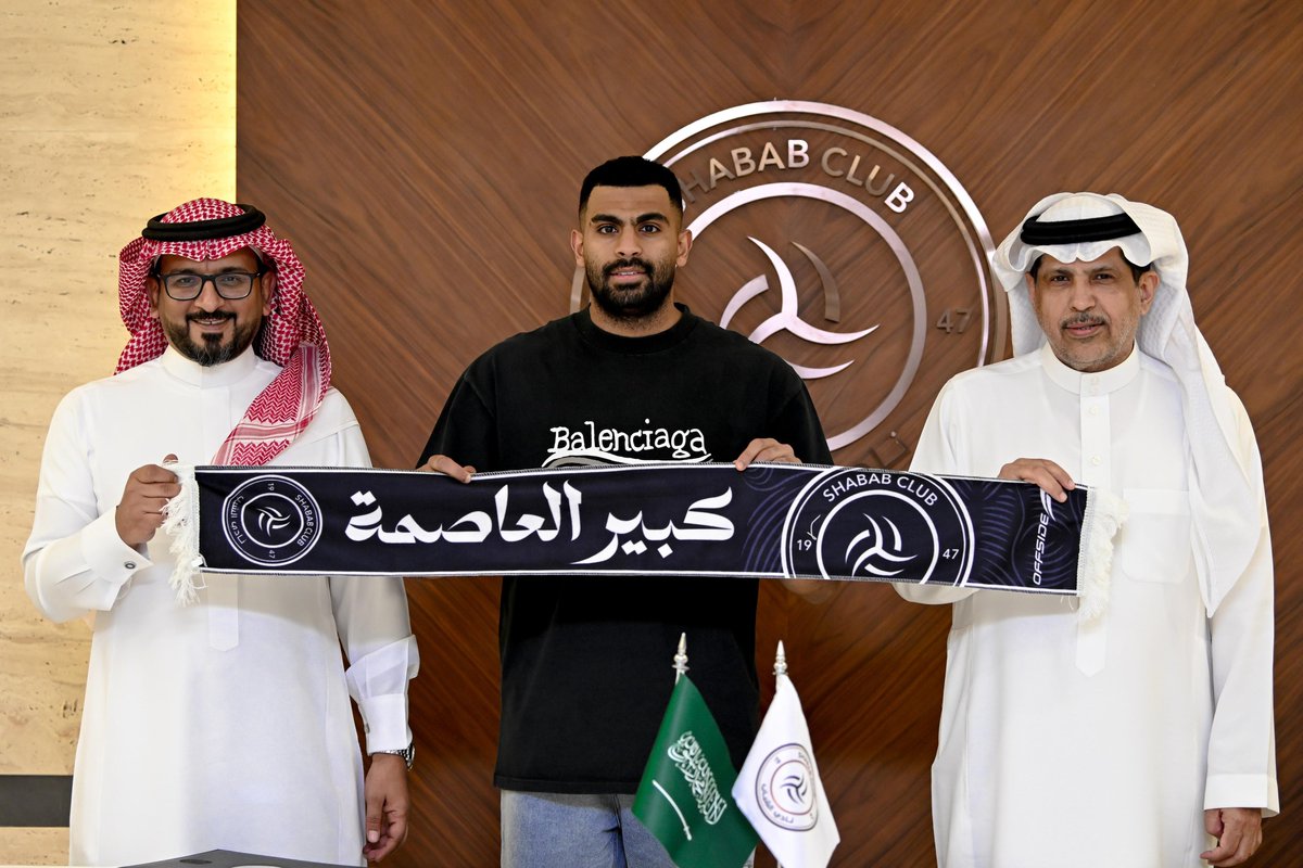 AlShababSaudiFC's tweet photo. ✍️🤍 | #يلا_شباب | #المحاسنة_شبابي https://t.co/hsLJSucWey