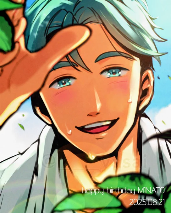 収穫されるトマト目線です おめでとう!!!!!!! #鷹梁ミナト生誕祭2025 #鷹梁ミナト誕生祭2025