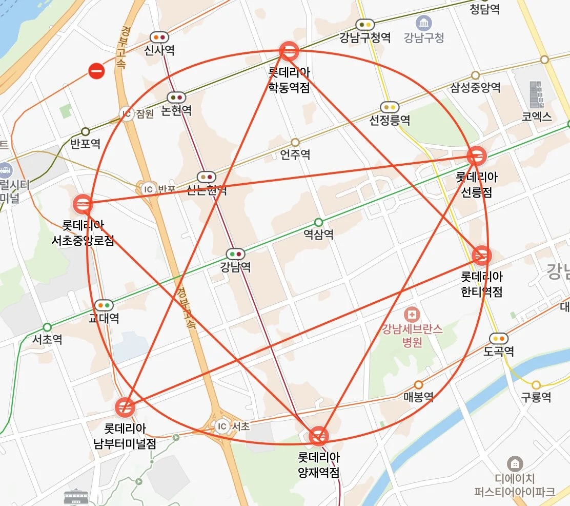 bighwanjang1's tweet photo. 내 생각에 롯데리아가 강남에서 뭔가를 소환하려는 것 같음 https://t.co/84zpJJg3Db