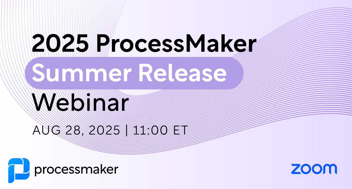 What’s New in Summer ’2️⃣5️⃣?

We’re rolling out powerful new features to make launching, managing, and tracking your processes easier than ever.

Join us live for an exclusive walkthrough and get your questions answered.

📅 Save your spot today! hubs.ly/Q03DygFC0