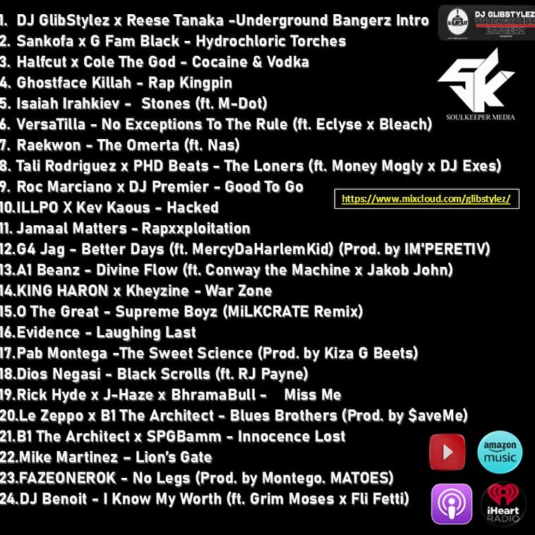 KHEYZINE (@kheyzine_beats) on Twitter photo Salute <a href="/DJ_GLIBstylez/">Donnie Knight (DJ GlibStylez)</a> for playing on his show the song
#14 <a href="/MOR_HaronYosef/">HARON YOSEF</a> " War Zone" , Beat By <a href="/Kheyzine_Beats/">KHEYZINE</a>
Extract of " LEISURE FOR THE WICKED "
AVAILABLE NOW ⤵️ kheyzine.bandcamp.com/album/haron-yo… Salute <a href="/DJ_GLIBstylez/">Donnie Knight (DJ GlibStylez)</a> for playing on his show the song
#14 <a href="/MOR_HaronYosef/">HARON YOSEF</a> " War Zone" , Beat By <a href="/Kheyzine_Beats/">KHEYZINE</a>
Extract of " LEISURE FOR THE WICKED "
AVAILABLE NOW ⤵️ kheyzine.bandcamp.com/album/haron-yo…