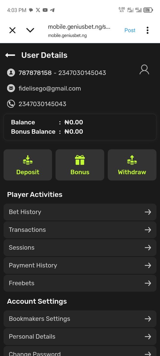 Fideliselue's tweet photo. @Loveb3rds Done Boss
Opay 
7030145043

Thanks 🙏🙏🙏🙏 https://t.co/9zlOuqNJWR