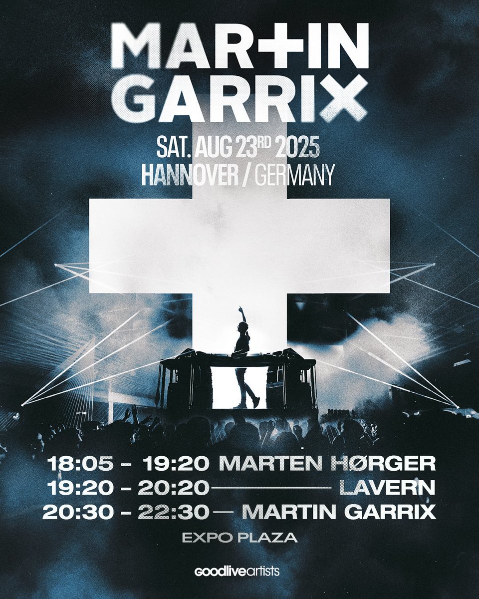 MartinGarrix's tweet image. Wie geht’s Germany🇩🇪 ❤️ back this Saturday with a full garrix show.. bringing Marten Hørger &amp;amp; Lavern. 

🎟️:
ticketmaster.de/event/martin-g…