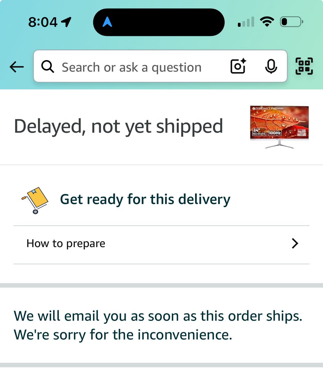 Pinja21Jain's tweet photo. You guys just make false promises and have big issues in maintaining operations that are trustworthy to your customers! https://t.co/3UoyNiTwnp