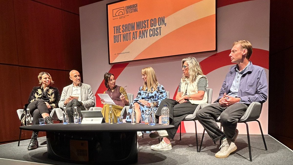 The Film and TV Charity (@filmtvcharity) on Twitter photo The Show Must Go On, But Not at Any Cost
At <a href="/EdinburghTVFest/">Edinburgh TV Festival</a>, our CEO <a href="/marcusryder/">Marcus Ryder</a> joined an incredible panel with industry leaders to discuss wellbeing in TV production.
Honest stories. Urgent solutions.
A vital conversation for a healthier future in film & TV.
🔗 Learn The Show Must Go On, But Not at Any Cost
At <a href="/EdinburghTVFest/">Edinburgh TV Festival</a>, our CEO <a href="/marcusryder/">Marcus Ryder</a> joined an incredible panel with industry leaders to discuss wellbeing in TV production.
Honest stories. Urgent solutions.
A vital conversation for a healthier future in film & TV.
🔗 Learn