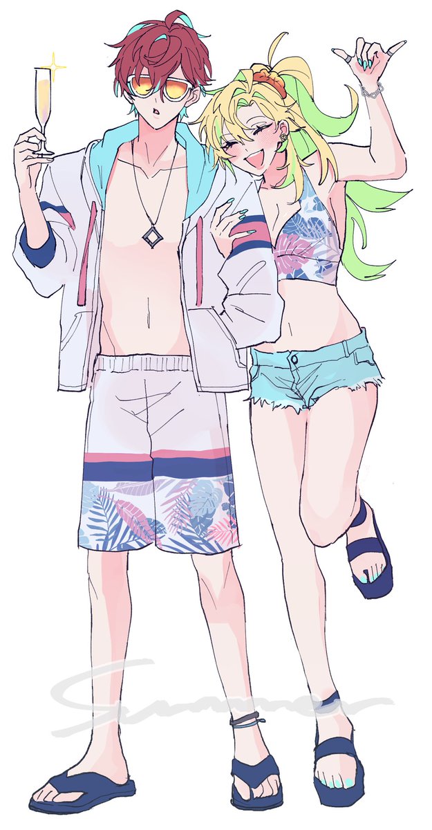 水着どひふ︎︎♀