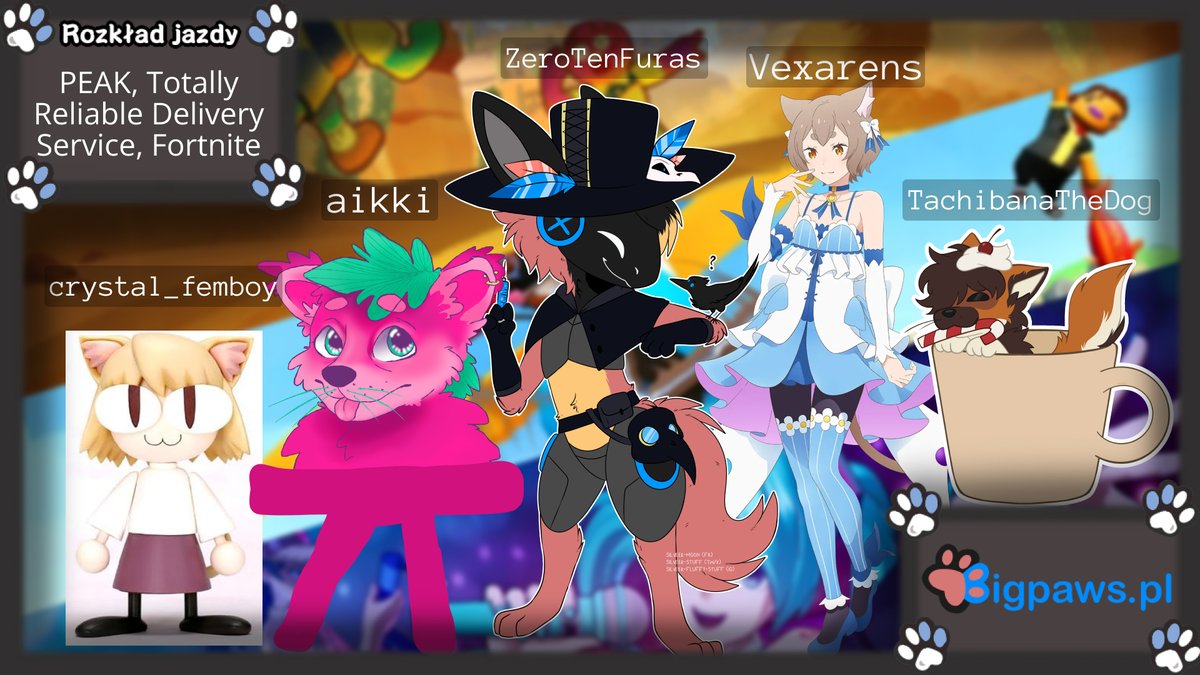 SIEMA NORMALNIE ZBYTNIO NIE SPAMIE ALE ZAPRASZAM NA STRIMKA DZISIAJ CO JEST TERAZ W TYM MOMENCIE BO TAKI DOBRY CONTENT I TAKIE DOBOROWE TOWARZYSTWO 🔥🔥🔥 I JESZCZE TEST NOWEJ GRAFY WIEC GENERALNIE FAJNIE WIEC ZAPRASZAM TWITCH LUB YOUTUBE LUB TIKTOK 
twitch.tv/zerotenfuras