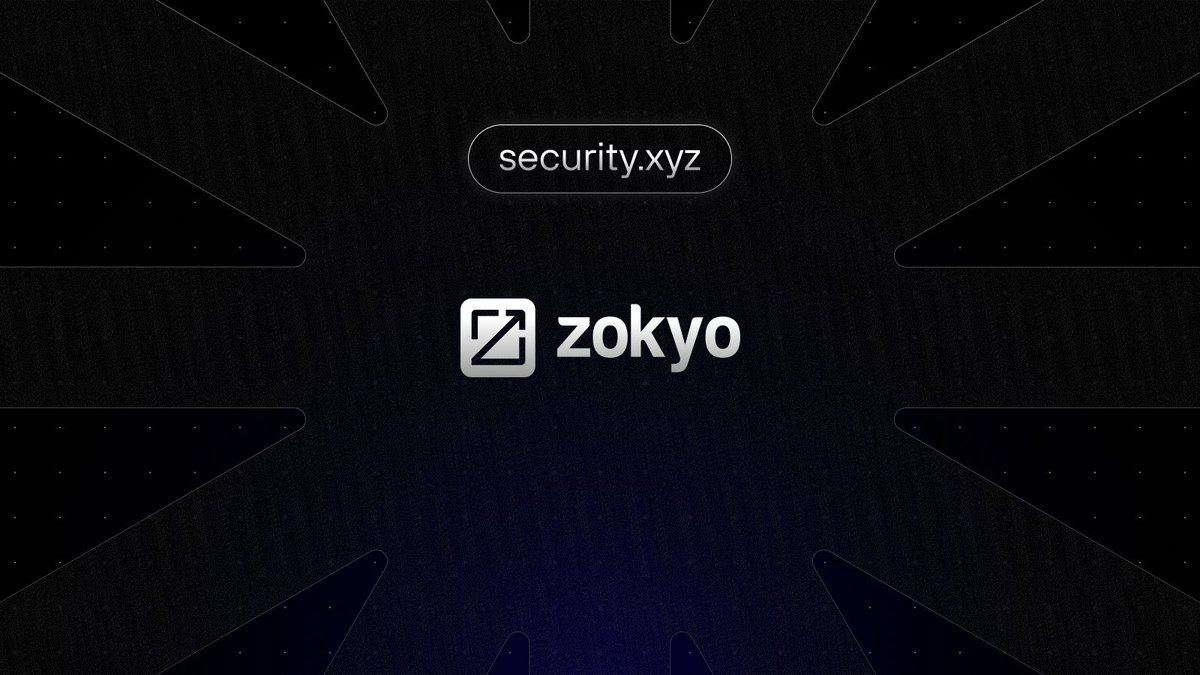Zokyo security partner announcement graphic