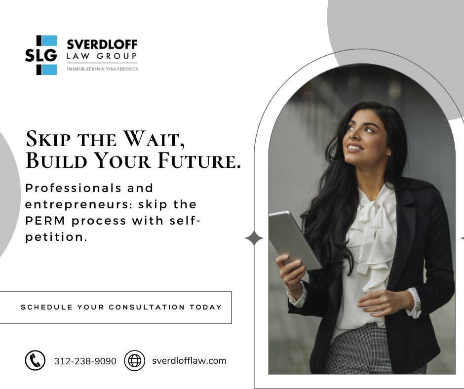 sverdlofflaw's tweet image. Skip the labor certification process with an EB-2 NIW. Contact us to find out if you qualify as a professional or entrepreneur and how to apply.
#EB2NIW #ImmigrationOptions

bit.ly/3gZbuTp