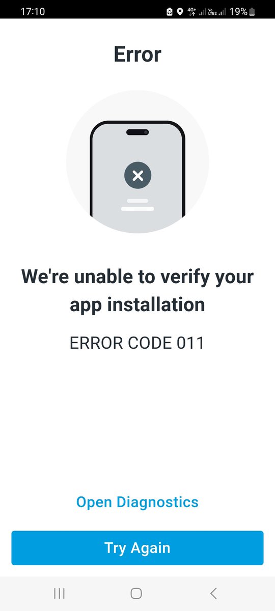 CasCode2012's tweet image. #Capitec what's wrong with your App