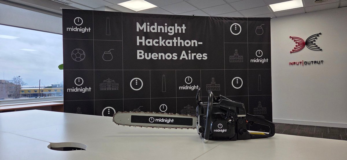 The <a href="/MidnightNtwrk/">Midnight</a> hackathon is coming and the chainsaw knows it. Are you ready? 😉🔥