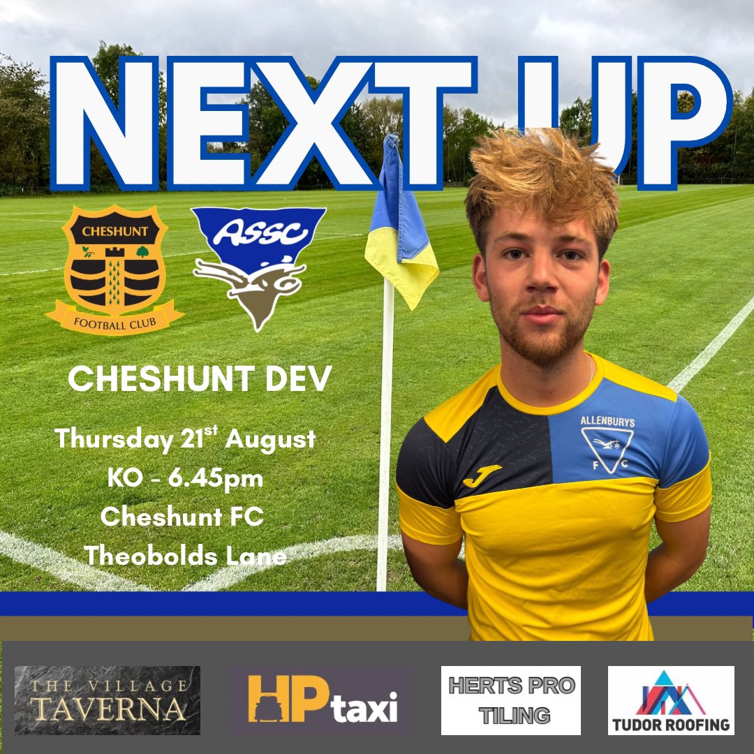NEXT 

Tomorrow we travel to Cheshunt FC Development in the hunt for our first points of the season. 

Big reaction from the boys needed as the games continue to come thick and fast. 

#nonleague #nonleaguefootball #awaydays