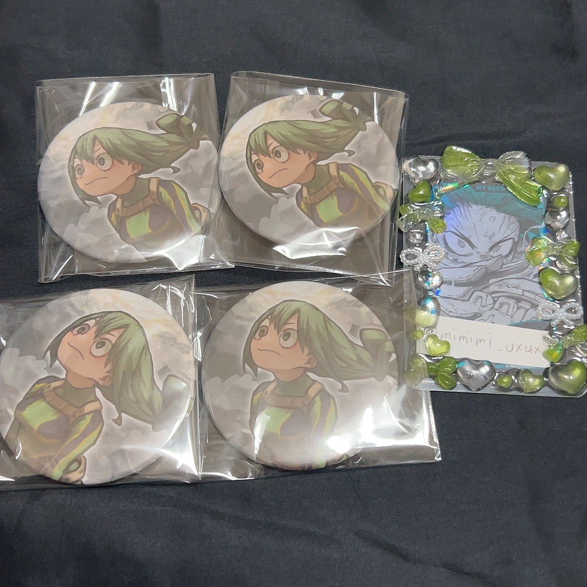 𓊆交換・譲渡𓊇ヒロアカ 僕のヒーローアカデミア 原画展 コレクション 缶バッジ EXTREME 

譲 :コンプレス 口田 スピナー ☆芦戸 砂藤 八百万 ☆蛙吹

求 :緑谷 or ☆440/個 無印200/個 ＋送料

比率違い可 譲渡の場合キャラ纏めての方優先です。
検索からでも是非お声かけください。