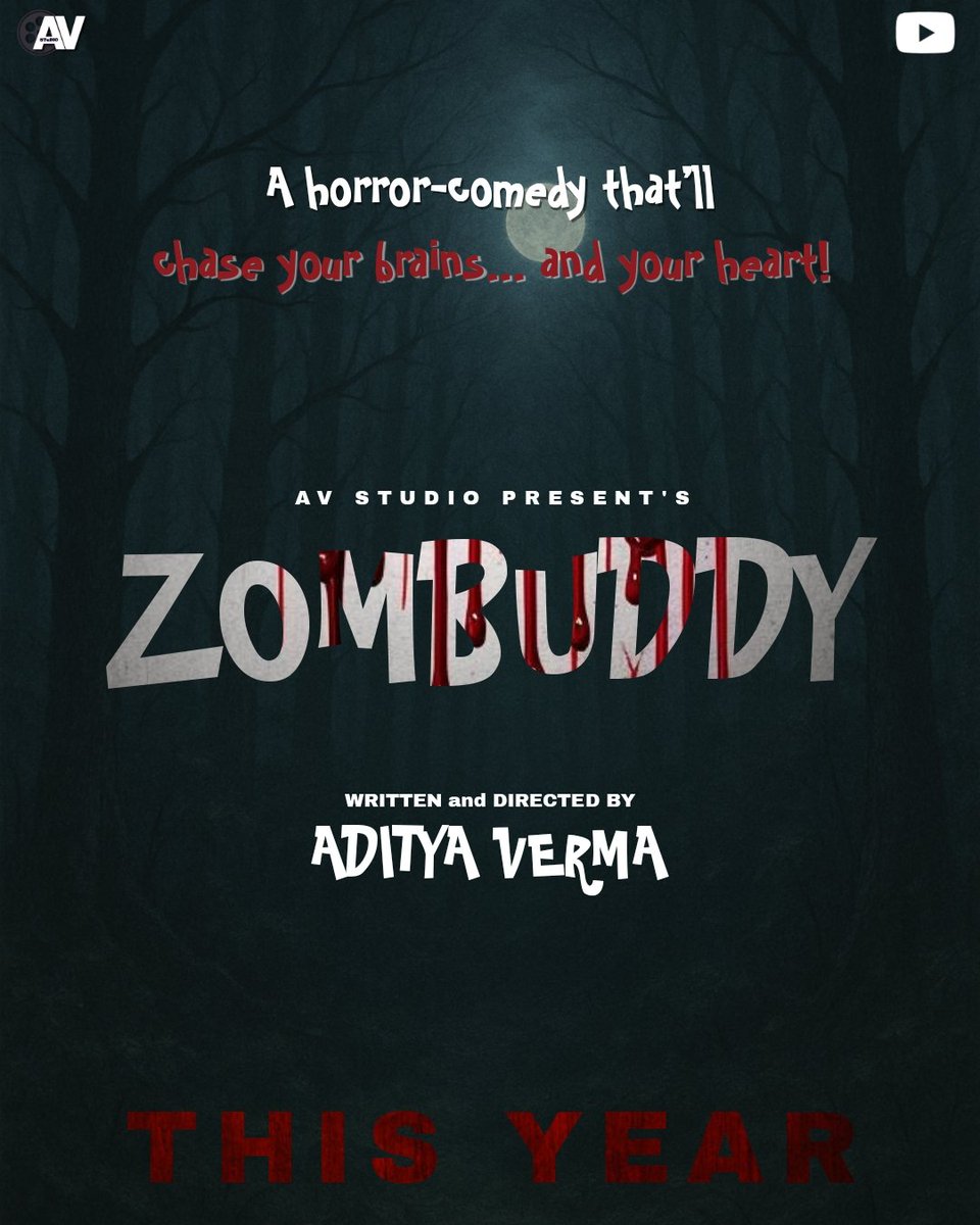 AVSTUDIO_'s tweet photo. Get Ready For A Horror Comedy That'll Chase Your Brains..... and Your Heart! #zombuddy Coming Soon . https://t.co/puIW9QZvru