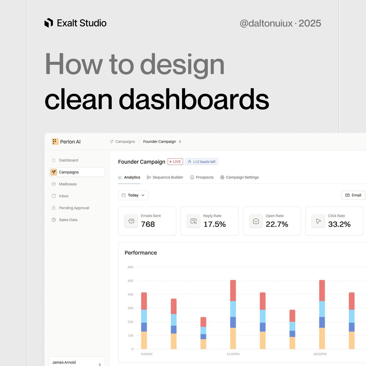 UiSavior's tweet image. Discover tips for creating a sleek, user-friendly dashboard design! 📊
