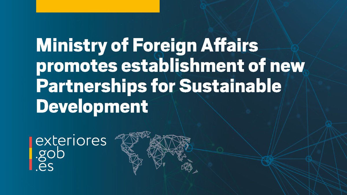 The <a href="/SpainMFA/">Spain MFA</a> continues to consolidate its bilateral international cooperation policy by signing new strategic alliances with some of its partner countries to promote sustainable development.

🔗 exteriores.gob.es/en/Comunicacio…