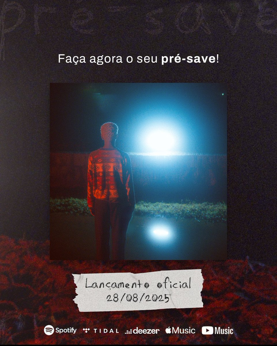 Personas (@bandapersonas) on Twitter photo FAÇA O PRÉ SAVE DE "MIRRA"
Mirra é uma canção sobre lutos constantes e o poder e passagem do tempo e conta com a participação dos amigos da <a href="/El_toro_fuerte/">El Toro Fuerte</a>.
Gravado, mixado e masterizado por <a href="/lukemello138/">luke</a>
Lançamento <a href="/selodownstage/">selo downstage</a>
Faça o pré save:
found.ee/personas_mirra FAÇA O PRÉ SAVE DE "MIRRA"
Mirra é uma canção sobre lutos constantes e o poder e passagem do tempo e conta com a participação dos amigos da <a href="/El_toro_fuerte/">El Toro Fuerte</a>.
Gravado, mixado e masterizado por <a href="/lukemello138/">luke</a>
Lançamento <a href="/selodownstage/">selo downstage</a>
Faça o pré save:
found.ee/personas_mirra