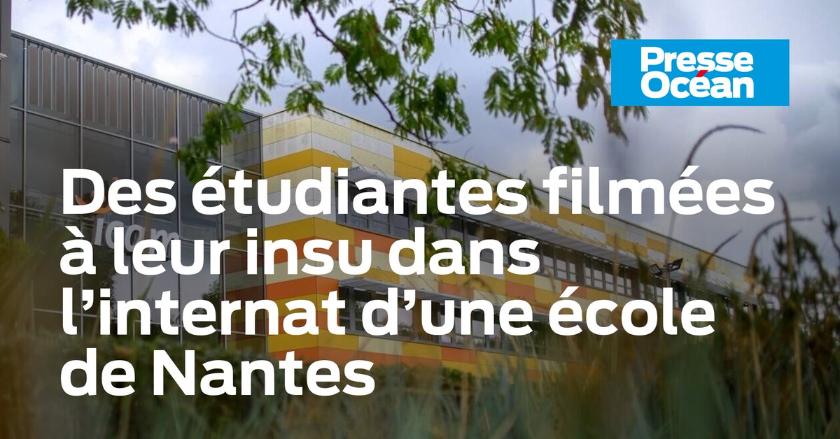 🔴INFO PRESSE OCÉAN. Un étudiant ingénieur de l’Institut des arts et métiers de Nantes a été exclu de l’établissement. Dix étudiantes ont été filmées dans leur intimité par une caméra qui était dissimulée dans une prise électrique➡️ l.ouest-france.fr/46H1