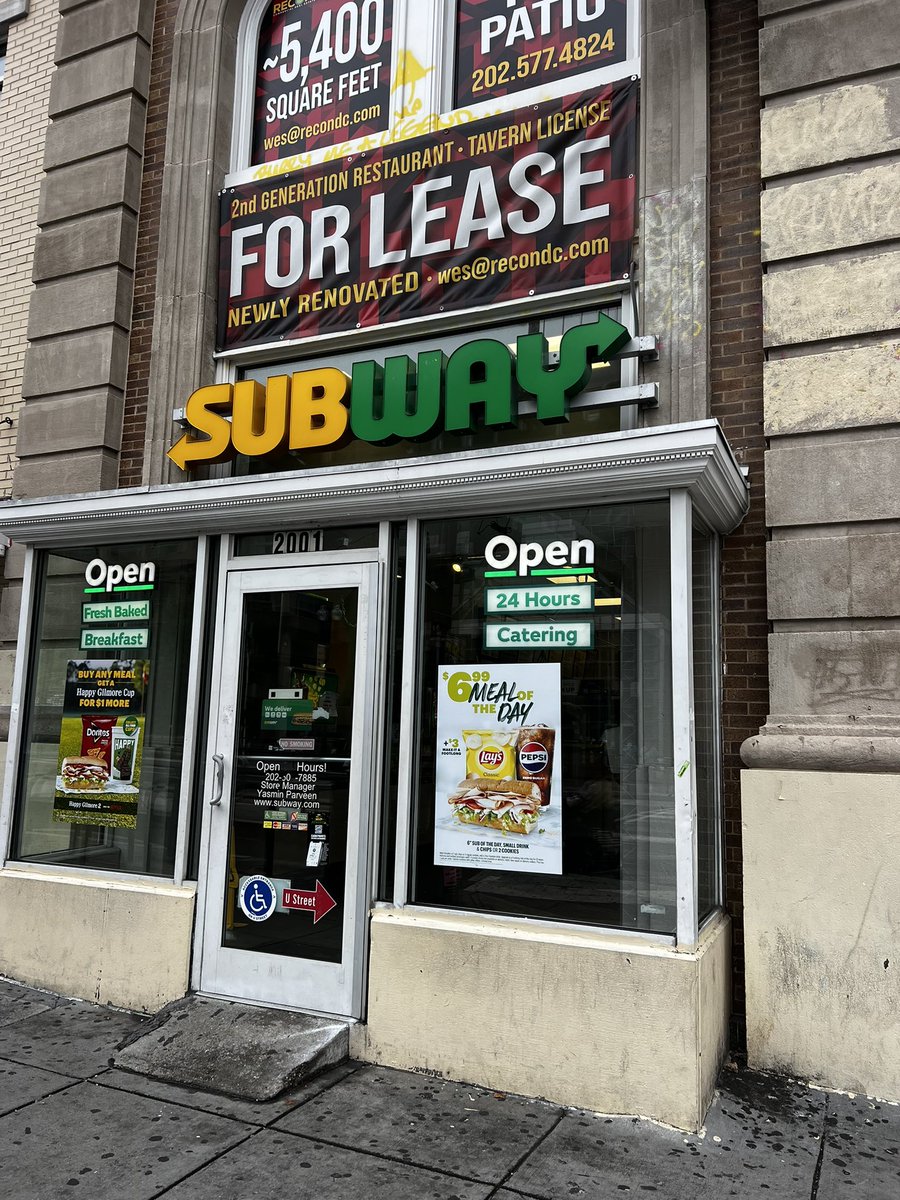 at stonewall (subway) where they threw the first brick (sandwich)